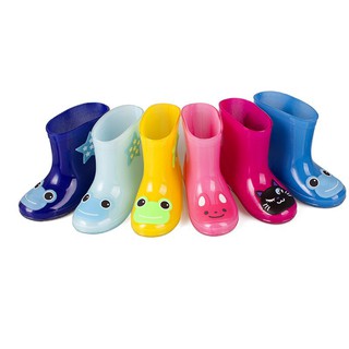 Children Boots Girls Boys Cartoon Rainboots Antiskid Rain Boot Waterproof Shoes