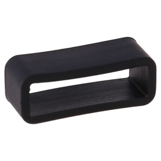 Belt Loop Silicone Buckle Fastener Ring Connector Replacement Black for Garmin