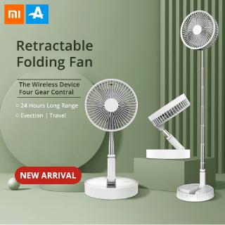Xiaomi Airmate 2 In 1 Folding Wireless Floor Fan Home desktop Portable Silent Fan 4 Speed Settings 3 Leaf Wind Strong Wind folding fan