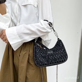 Portable Sweet Cool Bag Special-Interest Design Hot Girl Bag Female New Crossbody Shoulder Underarm Bag Crescent New Moo