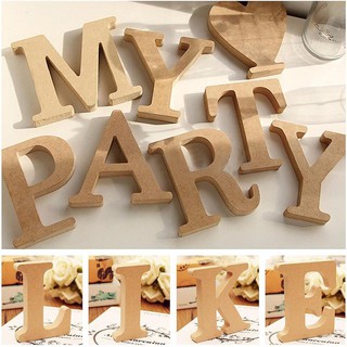 Freestanding A-Z Wood Wooden Letters Alphabet Hanging Wedding Home Party Decor