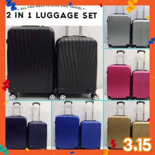 luggage ABS 2in1 20inch+24inch set
