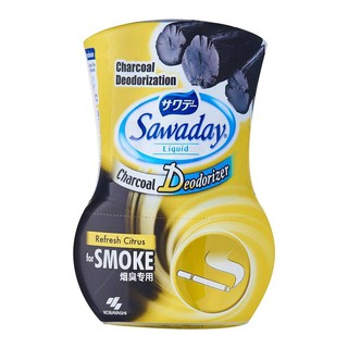 Sawaday Charcoal Deodorizer Citrus For Smoke Odor 350ml (1)