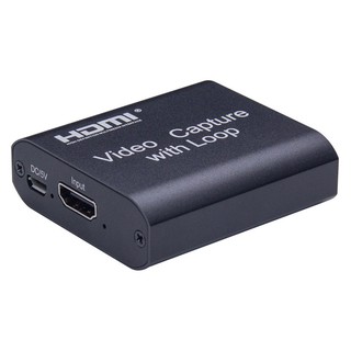 Capture Card Hdmi To Usb 3.0 Capture Card Recorder Box Device Grabber Streaming Live Broadcasts Video Recording HDMI Video Card Capture With USB 2.0 Loop