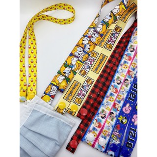 As low as $2.80 each Mask Lanyard Princess, Doremon, Snoopy, Winnie the Pooh, Minions BT21, etc - Double side design