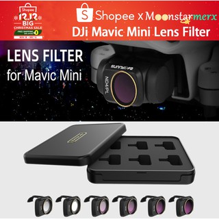 RC Drone Lens Filter Set ND CPL NDPL MCUV Kits for Mavic Mini Airplane Mini Camera Accessories