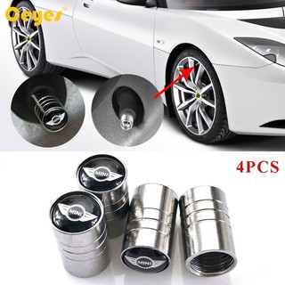Car Wheel Tire Valves Tyre Stem Air Caps Cover case for Mini Cooper 4pcs/set