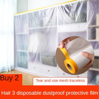 Householddisposabledustclothbedcovercoverfurniturecoversofadustcoverplasticprotective