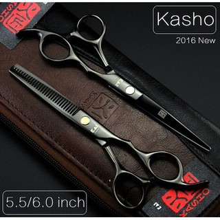 5.5/6 inches 440C hair scissors hairdressing barber shears Thinning (1)
