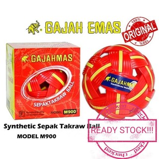 Ready Stock!!! Elephantmas Model M900 Synthetic Sepaktakraw Ball / Takraw Soccer
