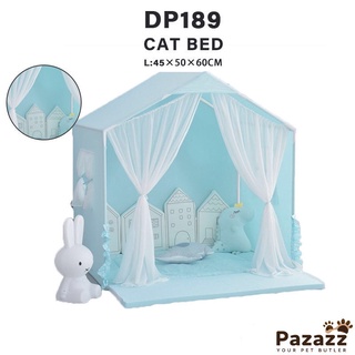 Pazazz Pet Dog/Cat Nest Tent Dog's House Pet Bed Four Seasons Princess Bed Removable And Washable Supplies
