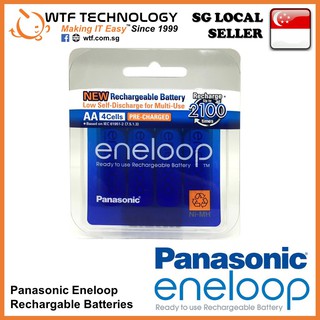 Panasonic Eneloop (4 / 8 pieces) 2000mAh Rechargable Batteries AA