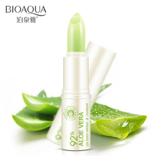 BIOAQUA Aloe Vera Moisturizing Nutritious Lip Balm Lipstick Makeup Beauty Lip