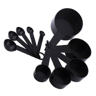 10pc Spoons Set Kitchen Cups Baking Cooking Kitchen Plastic