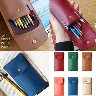 PLEPIC Extra Pencil Pocket Pen Pouch Case