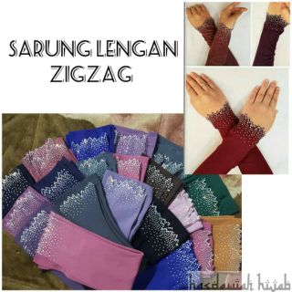 [Shop Malaysia] Borong 10 / 20pcs Zigzag Stone Anti-Itch Gloves