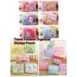 Princess Series Ariel/ Cinderella/ Rapunzel/ Snow White Stitch Foldable Storage Organizer Tsum Tsum Pooh Toy Story