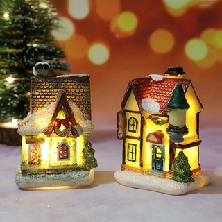 ahlsen NEW Christmas Village Nativity Scene Ornament Xmas decoration LED Lights and Sound