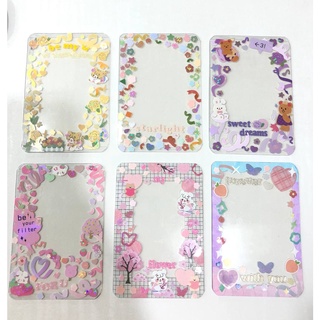 (batch 4) decorated toploaders for your idols photocards~ (side openings)