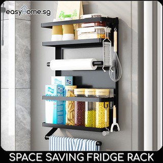 Foldable Fridge Rack - Refrigerator Storage Organizer