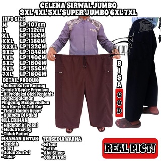 Super Jumbo Sirwal Pangsi Pants Big Size 3XL 4XL 5XL 6XL 7XL Comprange Silat Sirwal Sontog Cingkrang Isbat Hajj Pants