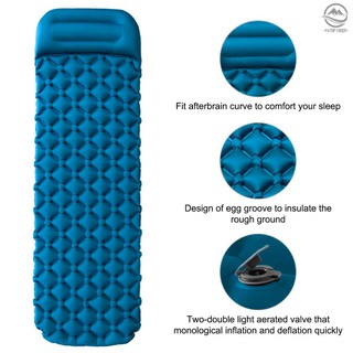 🌟Pathfinder🌟Camping Mat Inflatable Sleeping Pad Moistureproof Air Mattress Cushion Sofa Bed Outdoor Beach Mattress with Pillow