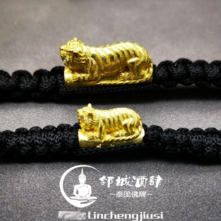 Thai Amulets Original Temple Genuine Dragon Maoben Temple Bite Money Tiger Lucky Beads Health Beads Academic Beads Caree