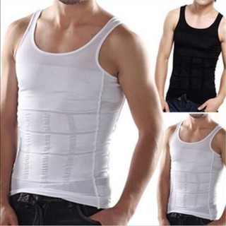 Slimming Vest Top for Men Slim N Lift MEN's Shirt Body Shapers Tight-fitting