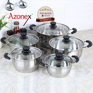 Periuk Pengukus Stainless Steel Cooking Pot Steamer Pot Periuk kukus Cookware Set Kitchen Ware Alat Dapur Soup Pot