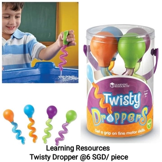 BN: Learning Resources Twisty Dropper (1 piece) Fine Motor Skills - Sensory Play