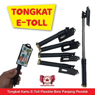 (Majib Have) E-Toll Stick / E-Toll Card Stick Etoll Toll Flexible Iron Length Short Stick Toll Can Be Used For Emoney Flazz / Etoll Card / Expandable Tap Stick E