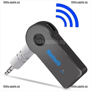 [Apple] Mini Wireless Bluetooth Car Kit 3.5mm Dongle Jack Aux Audio Receiver Adapter [SG] (1)
