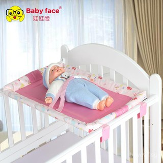 【hfdysb.sg】Baby Baby Changing Diaper Foldable Crib Wooden Bed Special Safety Diaper-Changing Table Environmental Protection Multi-Color vKQN