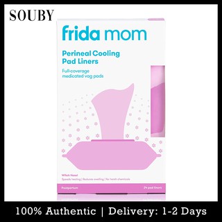 Fridababy Frida Mom Perineal Medicated Witch Hazel Full-Length Cooling Pad Liners for Postpartum Care | 24-Count