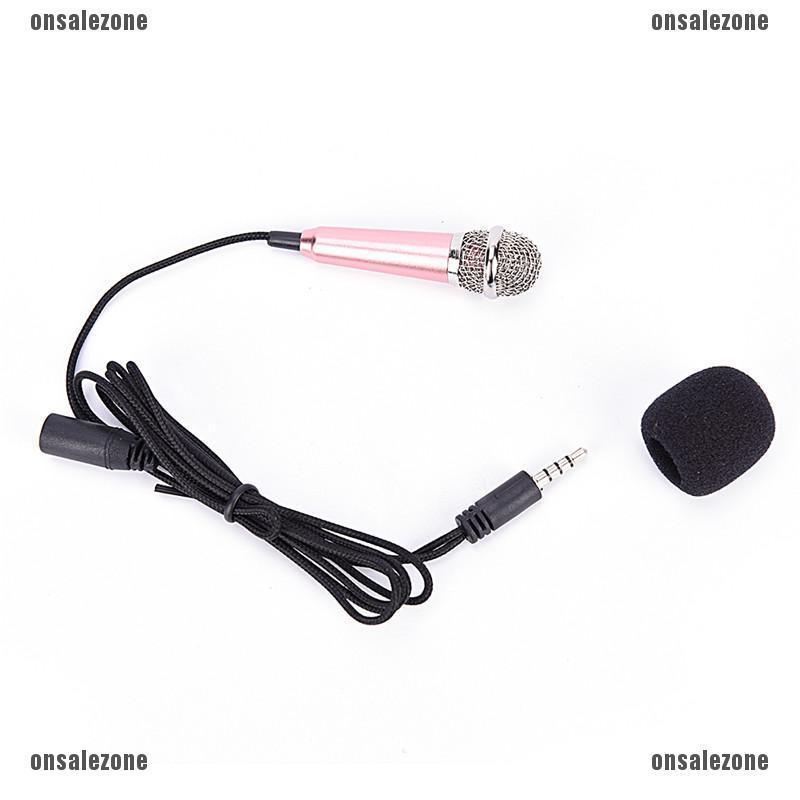 Mini Karaoke Condenser Microphone for Phone Computer Mini Phone Microphone