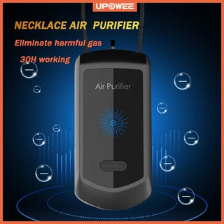 【2020 NEW】Wearable Air Purifier Necklace | Rechargeable Portable Air Purifier | Negative Ion Generator | Air Fresher Cleaner for Adults Kids