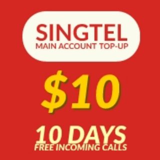 Singtel $10 electronic transfer