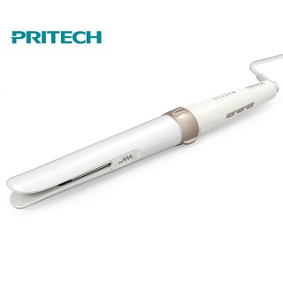 Pritech 2 In1 Automatic Hair Curler Flat Iron Straightener Pro Styler Wand (1)