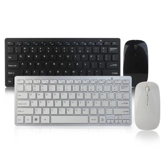 2.4GHz Wireless Ultra thin 5mm Keyboard and Mouse Combo with Number Pad for Home and Office Use