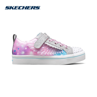 Skechers Girls Twi-Lites 2.0 Twinkle Toes Shoes - 314432L-SMLT