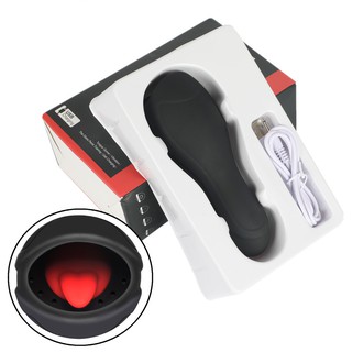 [Sinae] Blowjob Sex Toys for Men Deep Throat Male Automatic Pump Vibrators Cup with Tongue Licking