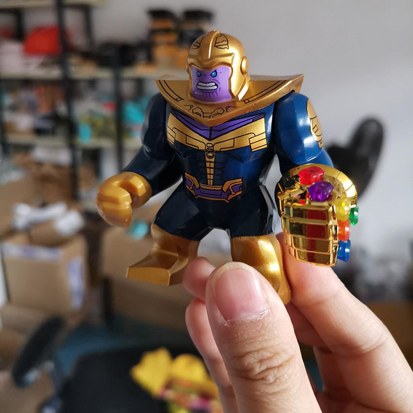 Lego Thanos Energy Stones Gloves Building Blocks Avengers Marvel Figures Kids Toys Gift (1)