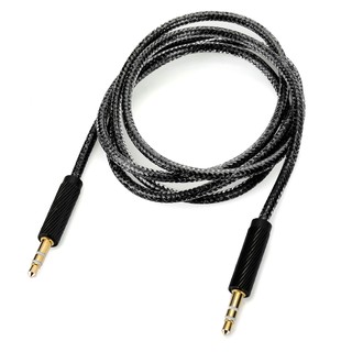 3.5mm Male to Male AUX Audio Connection Cable - Black (1)