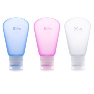 Portable Silicone Travel Bottle 89ml Makeup Cosmetic Sample Water Bottle SW2101