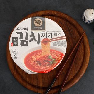 [KOREA] Omori Kimchi Stew Ramen by GS25 Korean Convinient store 150g X 6cups