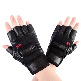 ✿Ready✿Pro Weight Lifting Gym Exercise Sport Fitness Sports Leather Gloves