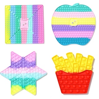 ✕Spot Pop It Rodent Pioneer Jumping Checkers Children s Educational Toys Macarons Adult Board Decompression Fingertip Pr