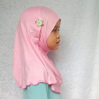 [Shop Malaysia] Instant shawl kids juwairiyah saiz S