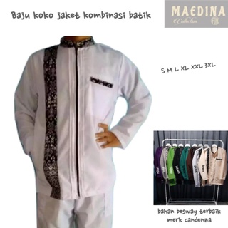 Koko Jacket Combination batik M L XL XXL 3XL