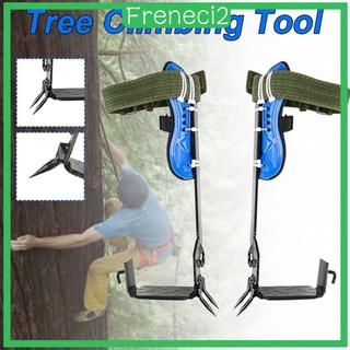 [FRENECI2] Stainless Steel Tree Climbing Spike Set For Rock Climbing Camping One Gear